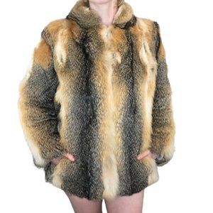 Zenthoefer's Furs Vintage Fox Fur Coat - L